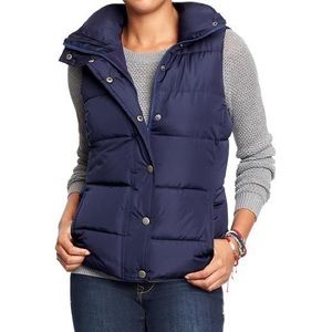 Old Navy Fleece Puffer Vest